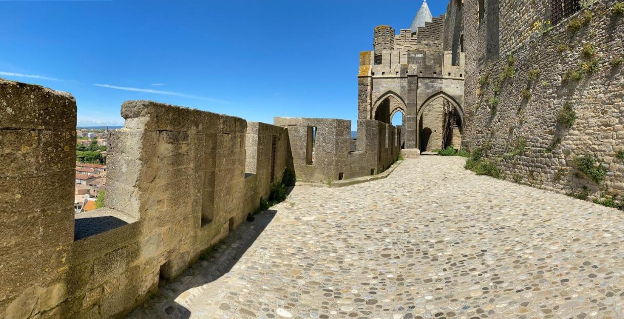 Tout Confort ! Calme, Climatisation, Vue Degagee, Ville ,Parking Gratuit, Ascenseur, Wifi Carcassonne Ngoại thất bức ảnh