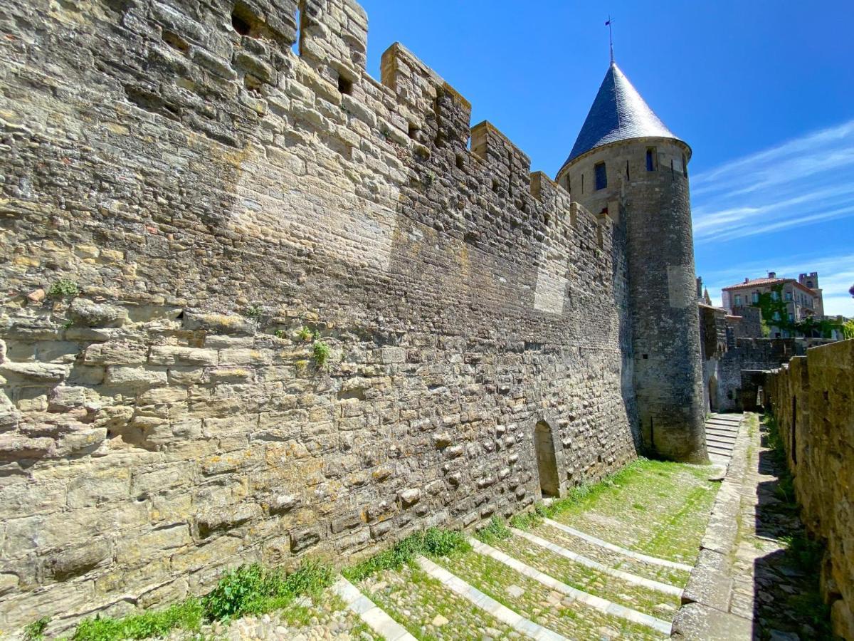Tout Confort ! Calme, Climatisation, Vue Degagee, Ville ,Parking Gratuit, Ascenseur, Wifi Carcassonne Ngoại thất bức ảnh